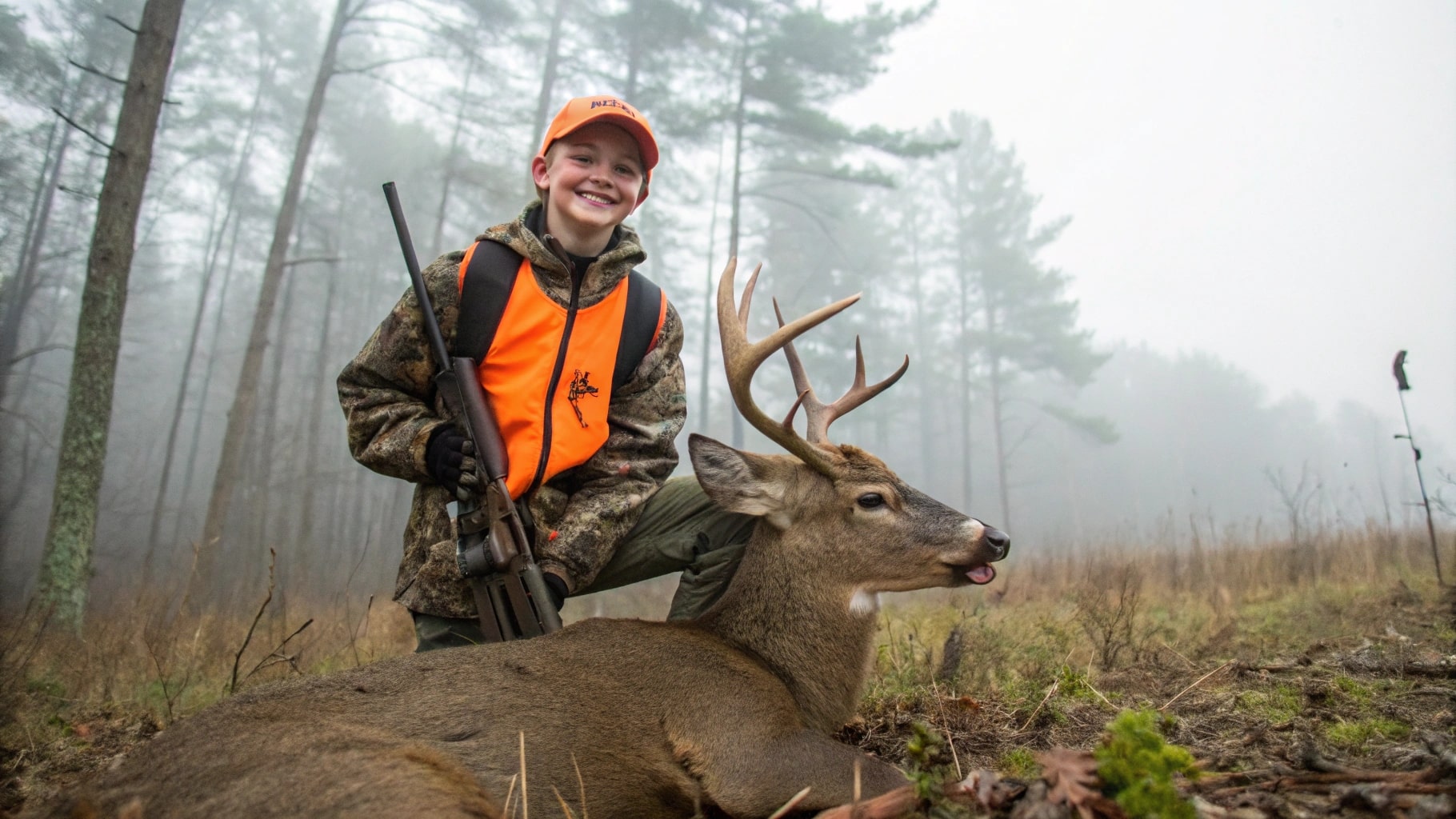Mason Kinnett First Buck Ever Shot Memorable Hunting Story