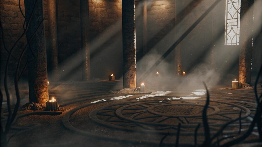 The symbolism of “Light and Shadow” in this mystical place